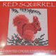 Textile Heritage | Cross Stitch Kits | Red Squirrel Card Kit