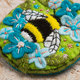 Hawthorn Handmade | Felt Craft Brooch Kit | Bumblebee 