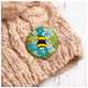 Hawthorn Handmade | Felt Craft Brooch Kit | Bumblebee 