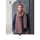 Rowan Men's Wolfe Scarf Knitting Pattern using Softyak DK | Digital Download (ZB296-00014) (rowa-patt-ZB296-00014dd) - Main Image