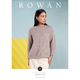 Rowan Ladies Depth Sweater Knitting Pattern using Kidsilk Haze | Digital Download (ZB301-00001) (rowa-patt-ZB301-00001dd) - Main Image