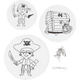 Paper Mobiles to Decorate | Pirates | Creativ Company