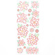 Christmas Gem Stickers | A Variety of Designs on a DL Sheet | Habico (PP187/Xx) - Poinsettias