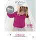 Girl's Lil Rascal Round Neck Sweater Knitting Pattern | WYS Bo Peep DK Knitting Yarn WYSP-58998 | Digital Download - Main Image
