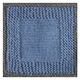Emeline Mindful Blanket (Easy Breathing) Square Three Knitting Pattern | WYS RE:TREAT Chunky Roving Knitting Yarn | Digital Download - 2nd Image