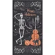 Ghostly Greetings | Deb Strain | Moda Fabrics | 56040-13 | 23" x 44" Panel, Midnight Black
