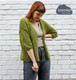 Vancouver Cardigan Knitting Pattern | Kremke Baby Silk Fluffy Knitting Yarn | Free Downloadable Pattern (BB-Silk-Vancouver-patt)