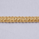 10mm Gold Metallic Braid | Priced per Metre | Essential Trimmings