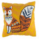 Half Stitch Cushion Kit | Fox | Trimits | Finished Front