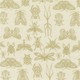 Meadowmere | Gingiber | Moda Fabrics | 48364-31M | Midnight Insects, Cloud Metallic