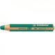 Stabilo Woody 3 in 1 Chunky Pencils | Dark Green 533