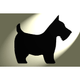 A5 Scotty Dog Stencil | Re-usable | Stencil Studio