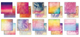 The Essential Craft Papers | Craft Consortium | Retro Summer | 12" x 12" Pad