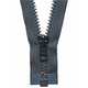 Vislon Heavyweight Open End Zip | 76cm / 30" | Black