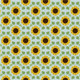 Sunflowers | Lewis and Irene | A746.2 | Sunflowers with Leaves on Pale Blue