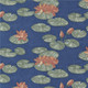 Watermarks | Holly Taylor | Moda Fabrics | 6910-14 | Lily Pads, Indigo