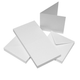 4 x 4" Cards & Envelopes | 50 pack | CraftUK | 996-White