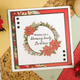 For the Love of Stamps | Pretty Poinsettia Frames