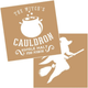 Cauldron | Value Kraft Stencil | DecoArt