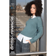 Adriafil Dritto and Rovescio | Fashion Knitting Magazine No.75 - Autumn / Winter 2023 - Urban Pullover