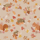 Lewis and Irene | Squirrelled away | Hide & Squeak on Light Taupe