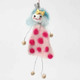 Felted Doll with Wire Skeleton