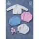 Baby Cardigans Knitting Pattern | King Cole DK 2908 | Digital Download - Main Image
