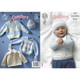 Baby Cardigan, Sweater, Hat and Mitts Knitting Pattern | King Cole Comfort DK 3011 | Digital Download - Main Image