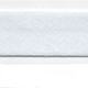 Essential Trimmings | Polycotton Bias Binding | 16mm Wide | WHT White