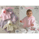 Baby Jacket, Blanket, Poncho & Rabbit Knitting Pattern | King Cole Comfort Chunky 3046 | Digital Download - Main Image