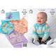 Baby Cardigan and Sweater Knitting Pattern | King Cole Splash DK 3118 | Digital Download - Main Image