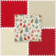 Christmas Fat Quarter Bundles - Set of 5 | Gingerbread | 100% Cotton (GTC174) - Main Image