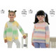 Girls Sweater & Cardigan Knitting Pattern | King Cole Melody DK 3309 | Digital Download - Main Image