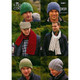 Hats and Scarves Knitting Pattern | King Cole Merino Blend Aran and Fashion Aran 3461 | Digital Download - Main image