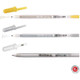 Sakura Gelly Roll Set of 3 Pens | Gold, Silver & White