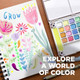 Sakura Koi Creative Art Colors Watercolour Sets