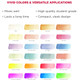 Sakura Koi Creative Art Colors Watercolour Sets | 24 Half Pans