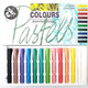 Jakar Coloured Soft Pastel Set of 12 Sticks (Non Toxic) | Assorted Range