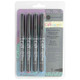 Manuscript Italic Markers 4pk - Metallic