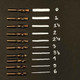 William Mitchell Dip Pen Nibs | Pedigree Roundhand | Various Sizes