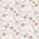 Floral Song by Cassandra Connelly | Lewis and Irene | CC32.1 | Floral Art on Light Pink