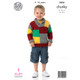 Boys Sweaters Knitting Pattern - Roll Neck Sweater