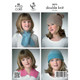 Girls Jacket, Hat, Neck-Scarf and Collar
