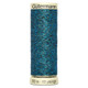 Metallic Glitter Threads | 50m Reels | Gutermann - 483 Deep Blue