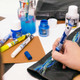 Pebeo Setacolor Cuir Leather Paint Marker Pens