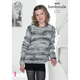 Girls Cardigan and Sweater Knitting Pattern | King Cole Bamboozle 4048 | Digital Download - Main Image