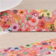 Bias Binding | Polyester | Flowers | 25m x 27mm | Salmon