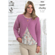 Ladies Bolero and Jacket Knitting Pattern | King Cole Big Value Super Chunky 4064 | Digital Download - Main Image