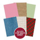 Fabric Look A5 Self-Adhesive Papers