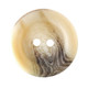 ABC Buttons | 19mm | Polyester | Ivory and Brown